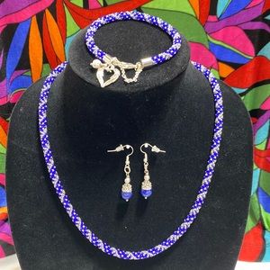 NEW!  FRENCH BLUE COLLECTION w/LAPIS LAZULI STONES by Jewelry From the Heart